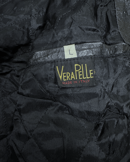 Vintage 90s Genuine Leather Jacket - Funkify