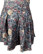 Vintage 90s Monsoon Floral Pleated Tea Dress - Funkify