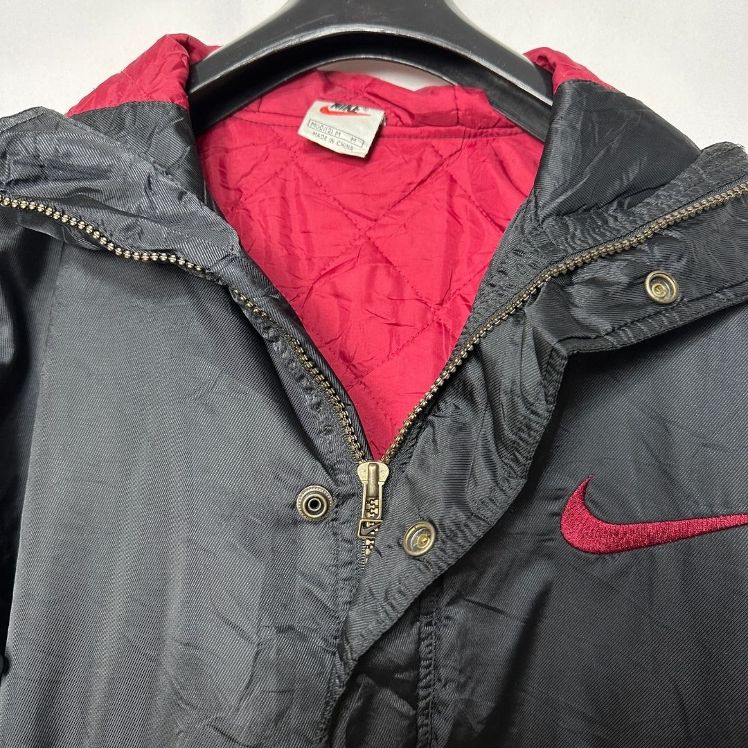 Vintage 90s Nike Long Jacket Medium - Funkify