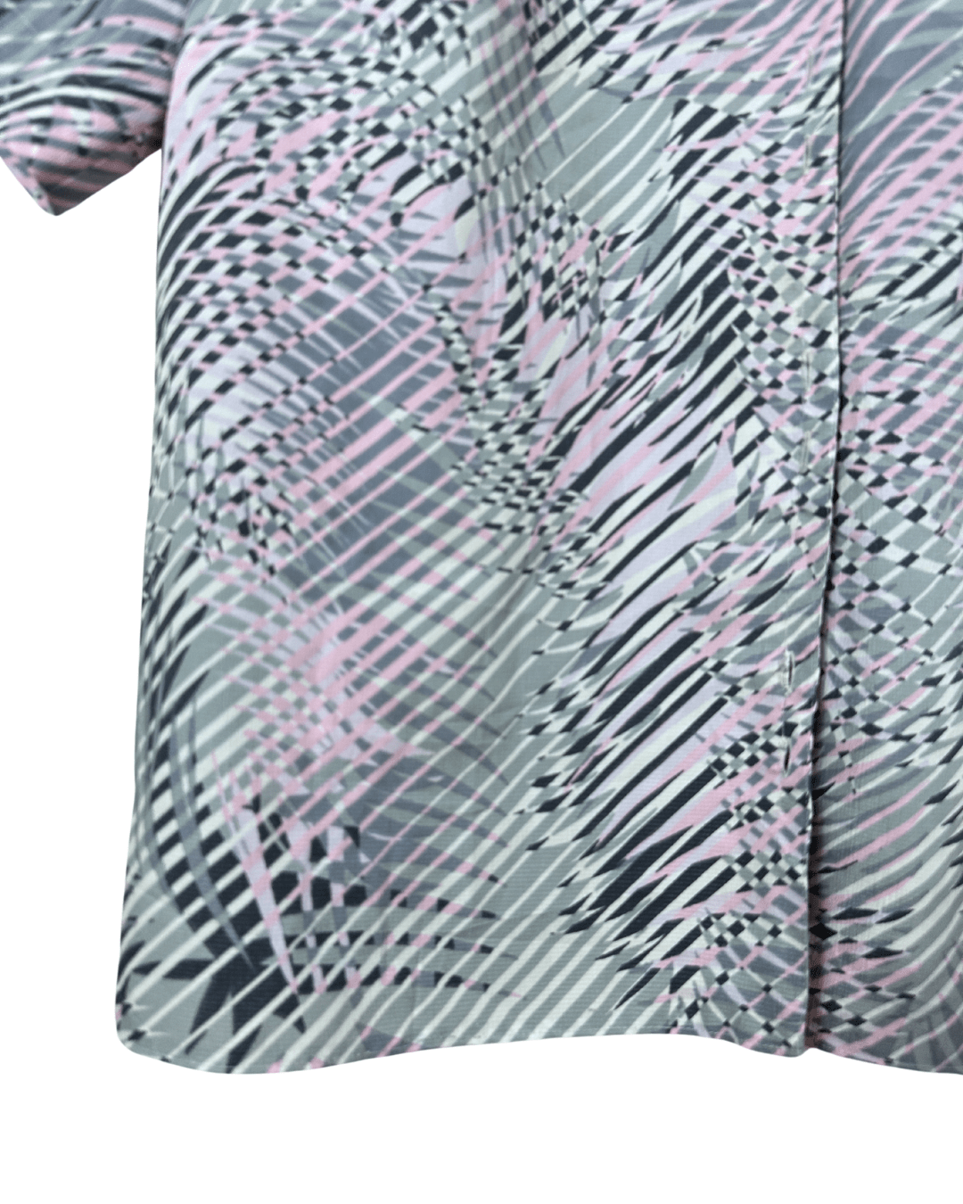 Vintage Abstract Geo Print Shirt - Funkify