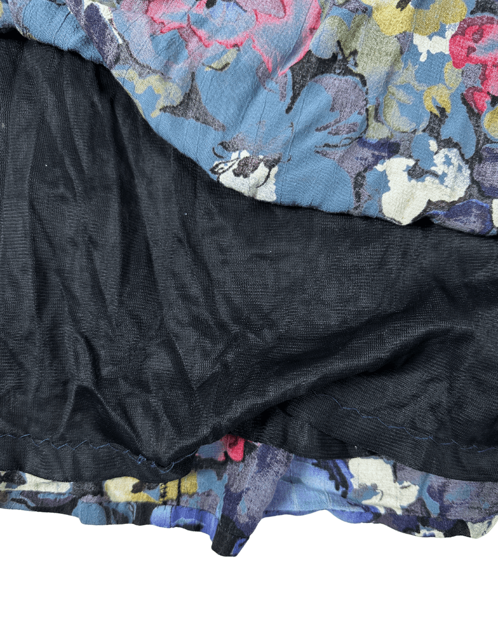 Vintage Abstract Pattern Skirt with Pockets - Funkify