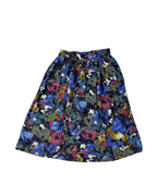 Vintage Abstract Pattern Skirt with Pockets - Funkify