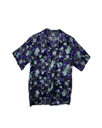 Vintage Abstract Print Short Sleeve Shirt - Funkify