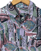 Vintage Abstract Shirt XL - Funkify