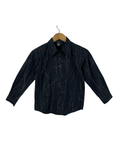 Vintage Abstract Stitch Fitted Shirt - Women's Small - Funkify