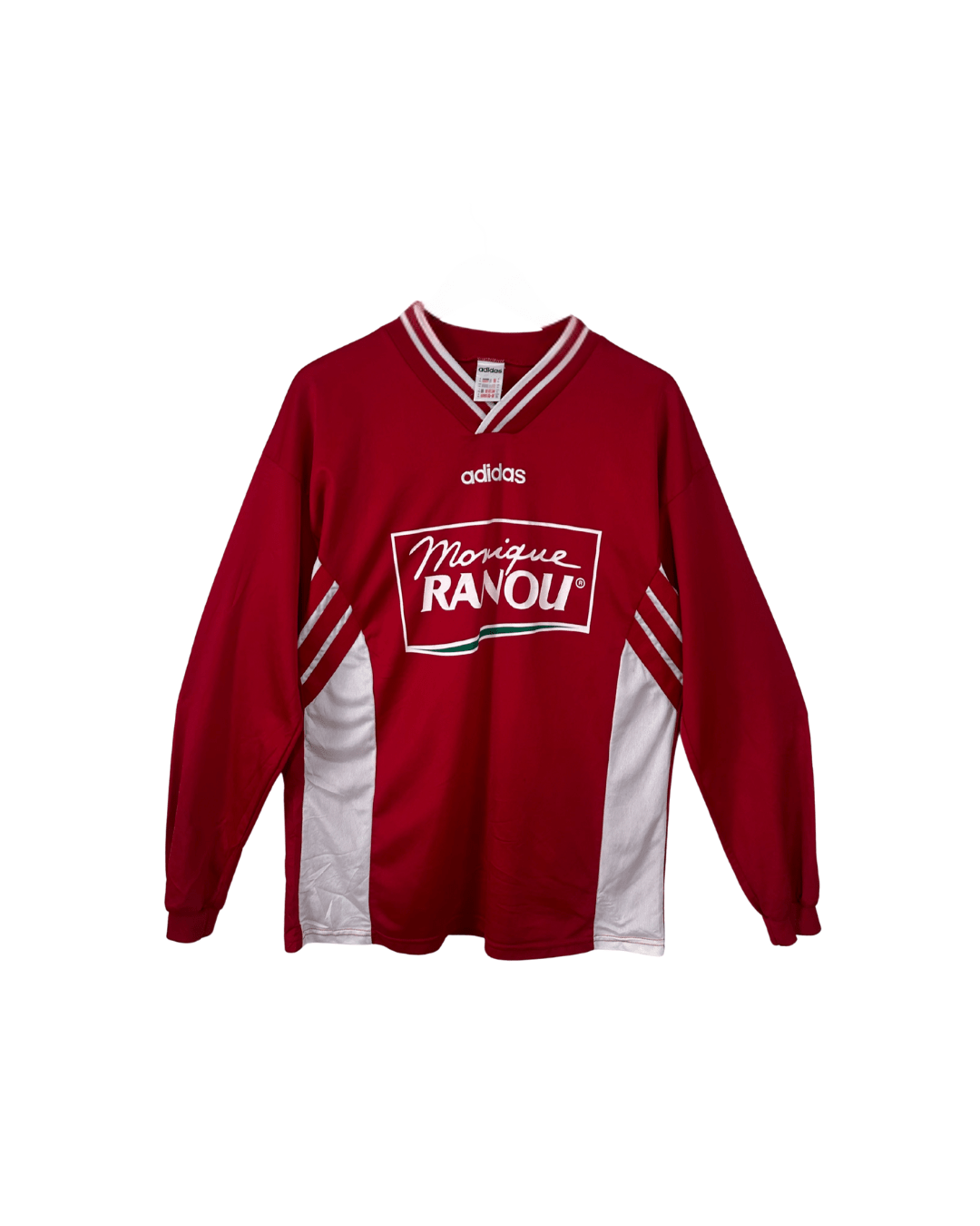 Vintage Adidas Monique Ranou Football Jersey Le Havane 11 Long Sleeve XL - Funkify