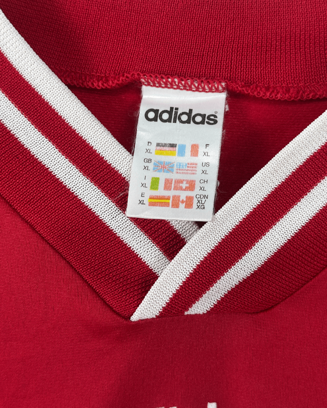 Vintage Adidas Monique Ranou Football Jersey Le Havane 11 Long Sleeve XL - Funkify