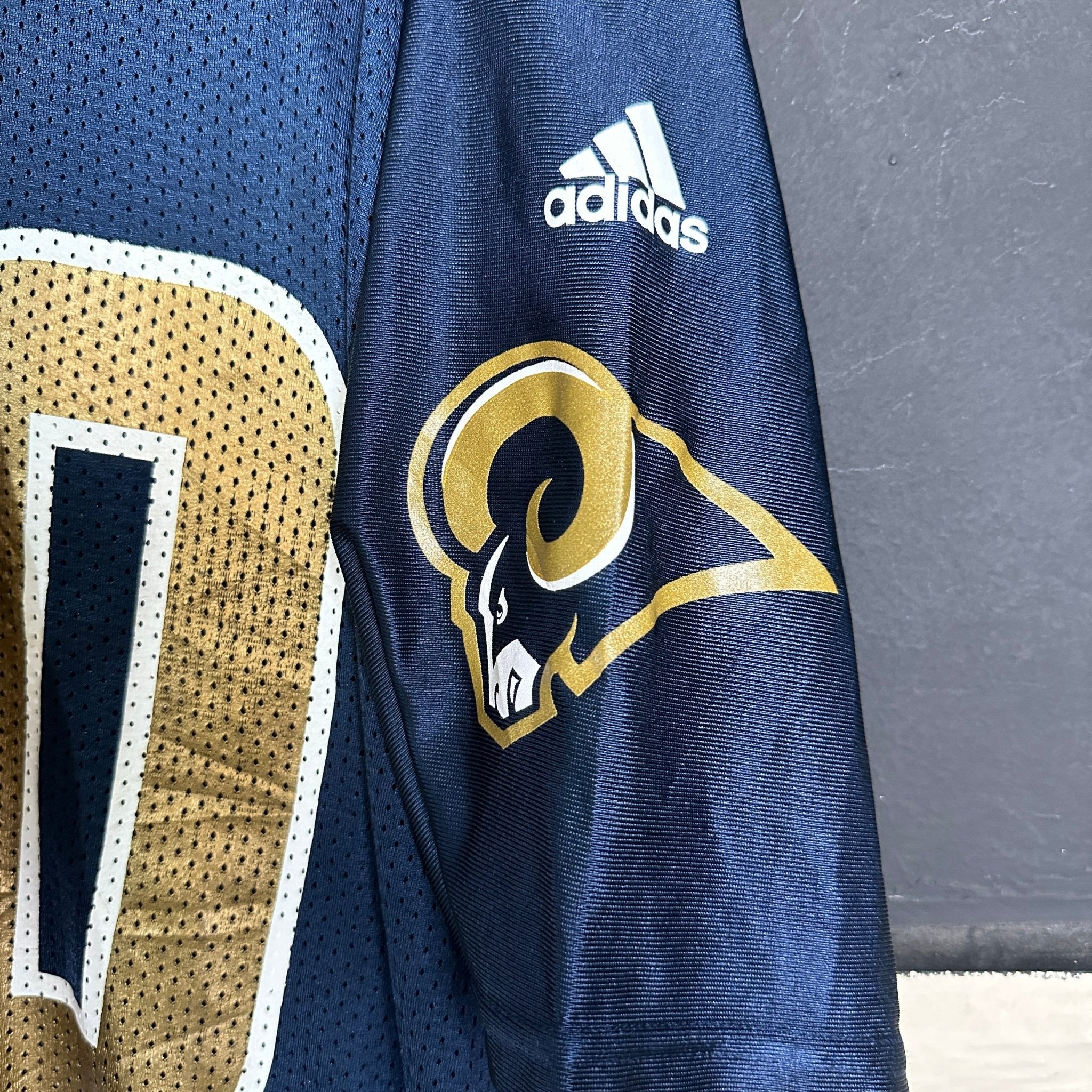 Vintage Adidas NFL Isaac Bruce 80 Los Angeles Rams Jersey - Funkify