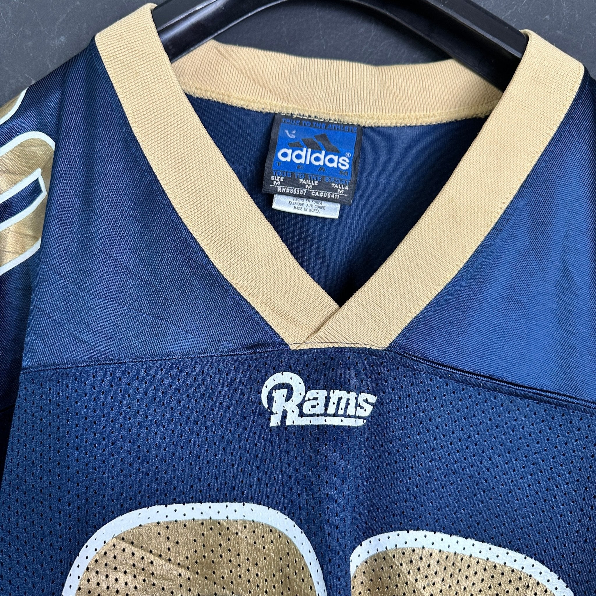Vintage Adidas NFL Isaac Bruce 80 Los Angeles Rams Jersey - Funkify