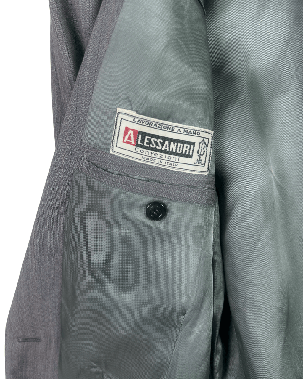 Vintage Alessandri Italian Double - Breasted Blazer - Funkify