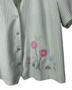 Vintage Alfred Dunner Embroidered Shirt - Women's 2XL - Funkify