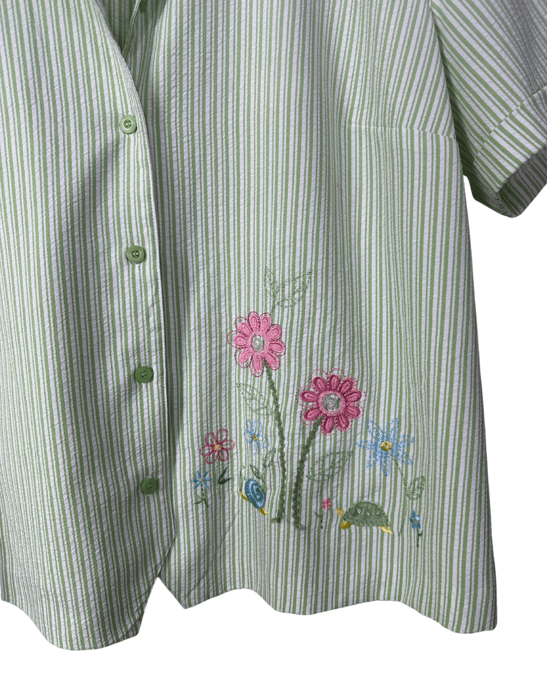 Vintage Alfred Dunner Embroidered Shirt - Women's 2XL - Funkify