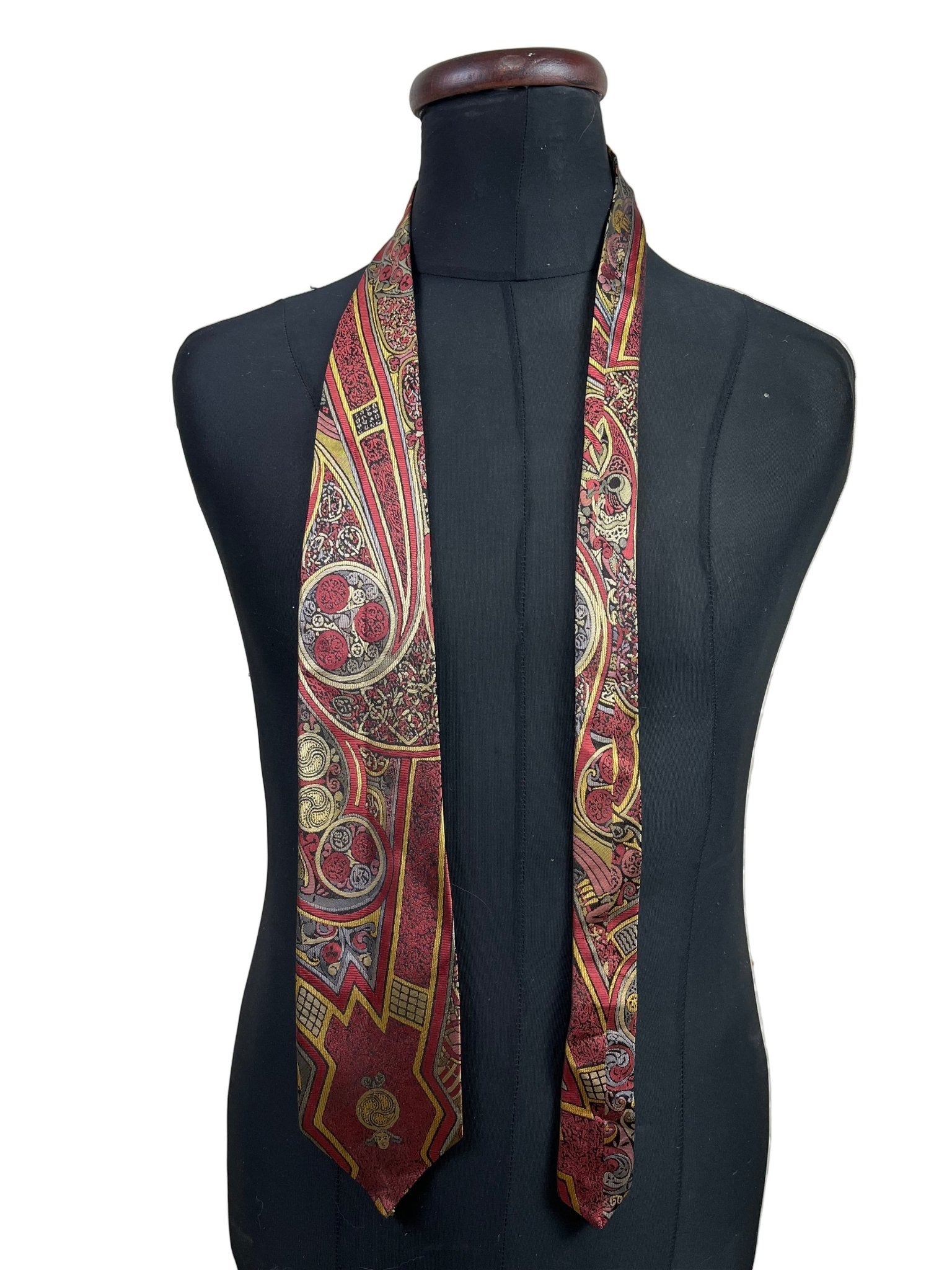 Vintage Alpi Silk Necktie - Funkify