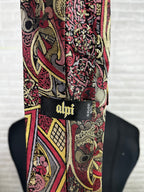 Vintage Alpi Silk Necktie - Funkify