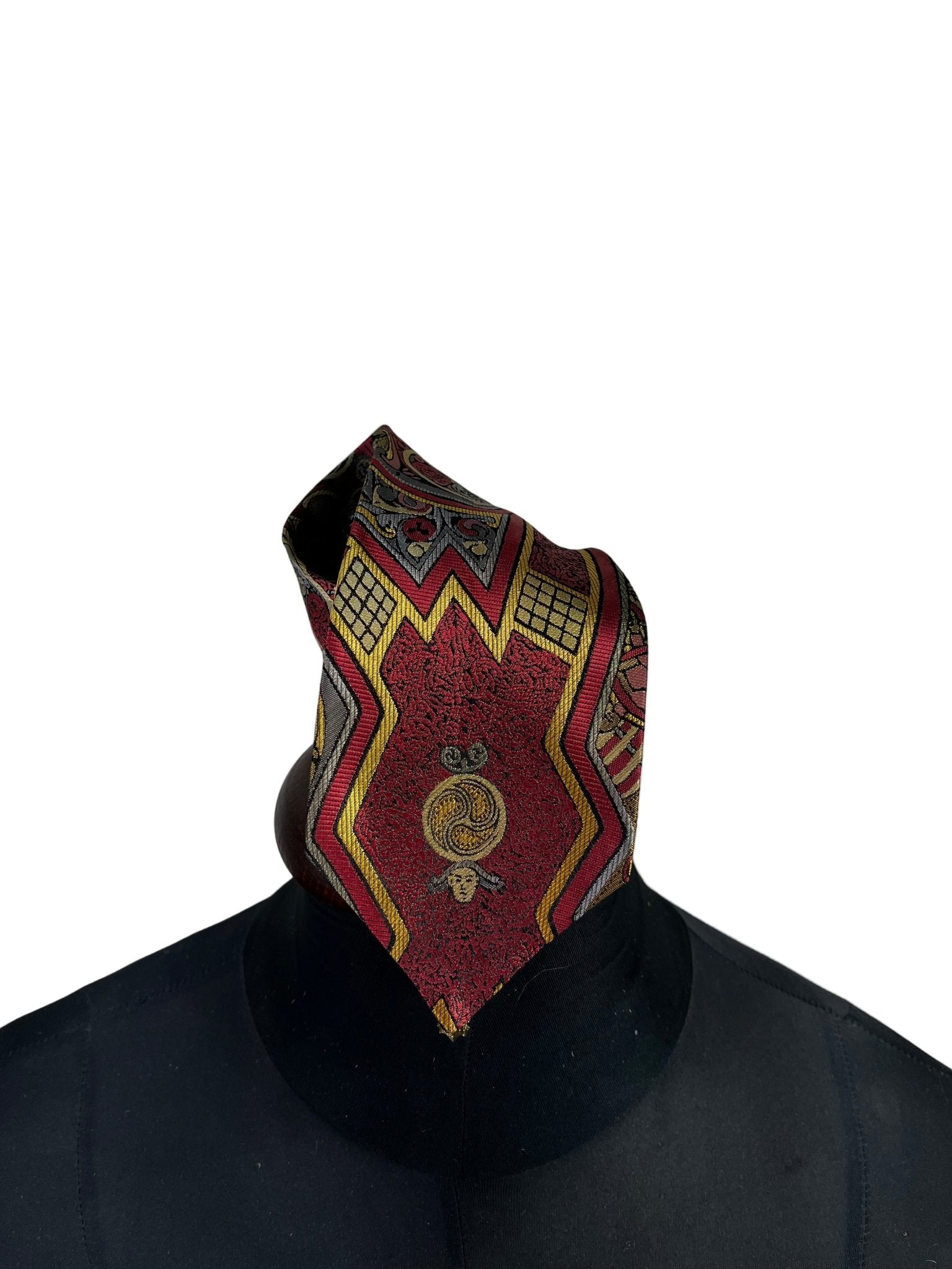 Vintage Alpi Silk Necktie - Funkify