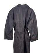 Vintage Alta Moda Belted Oversized Trench Coat - Made in Italy - Funkify