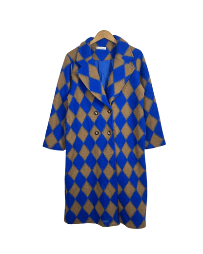 Vintage Ambika Wool Blend Women' Coat - Funkify