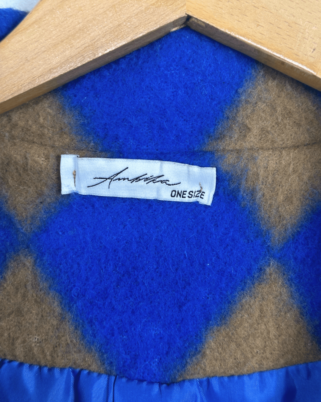 Vintage Ambika Wool Blend Women' Coat - Funkify