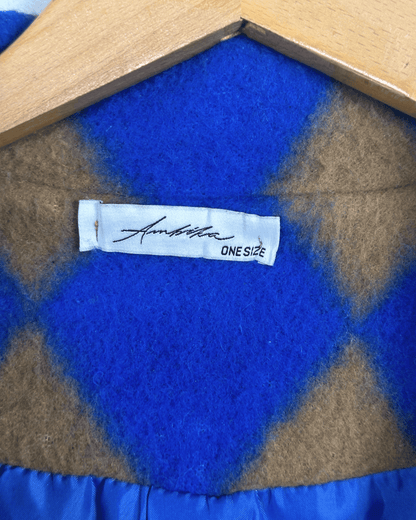 Vintage Ambika Wool Blend Women' Coat - Funkify