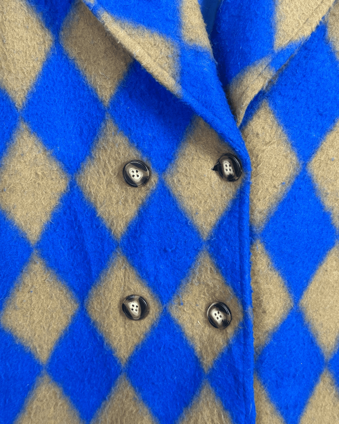 Vintage Ambika Wool Blend Women' Coat - Funkify