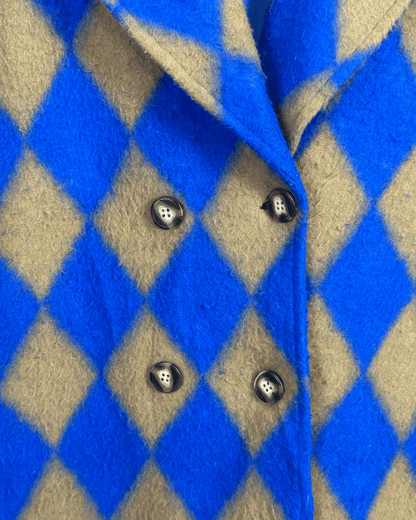 Vintage Ambika Wool Blend Women' Coat - Funkify