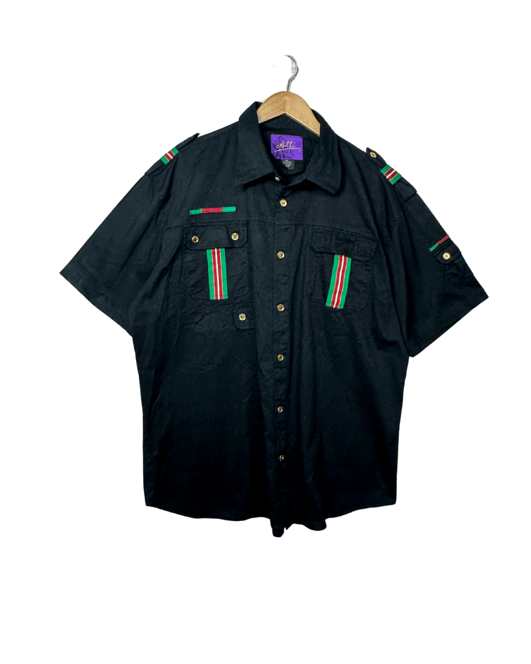 Vintage Atti Military - Inspired Shirt 3XL - Funkify