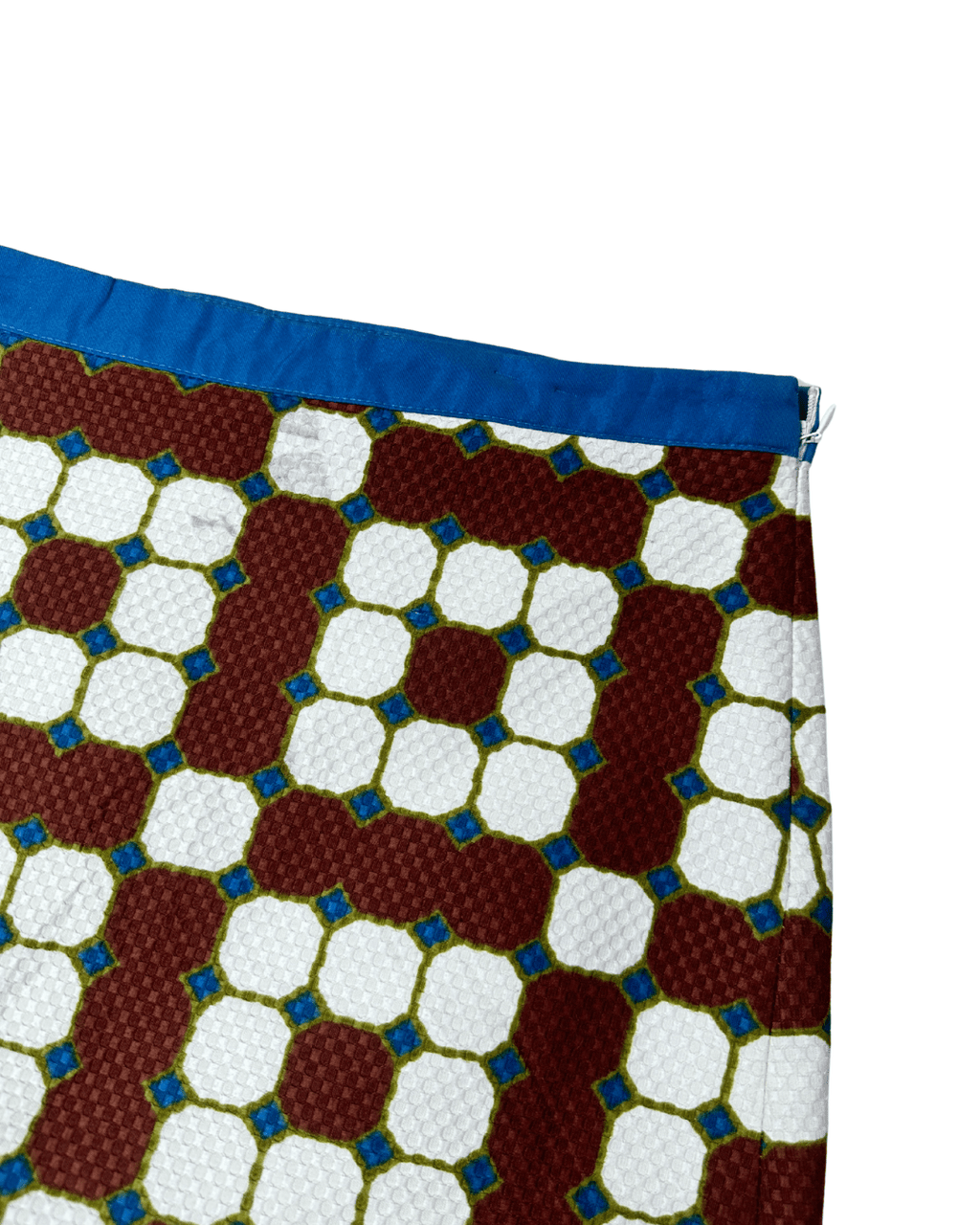 Vintage Bally Geometric Print Knee - Length Skirt Large - Funkify