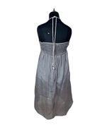 Vintage Beaded Halter Neck Shimmery Dress - Funkify