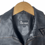 Vintage Beaki Genuine Leather Jacket Small - Funkify