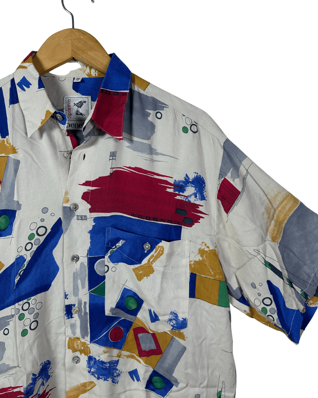 Vintage Benetti Shirt Large - Funkify