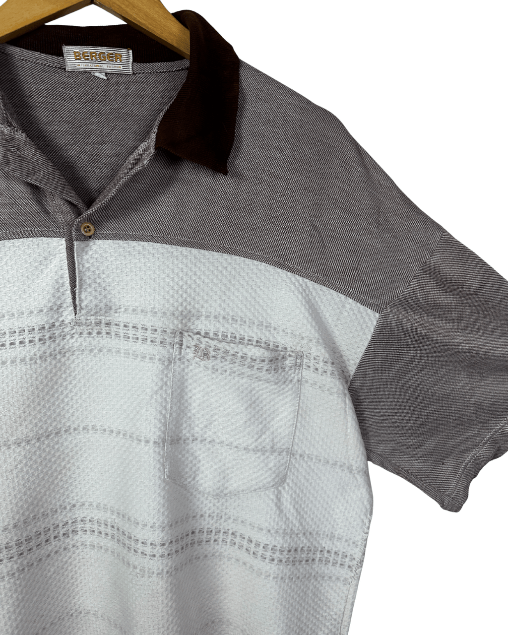 Vintage Berger Polo Shirt - 2XL - Funkify