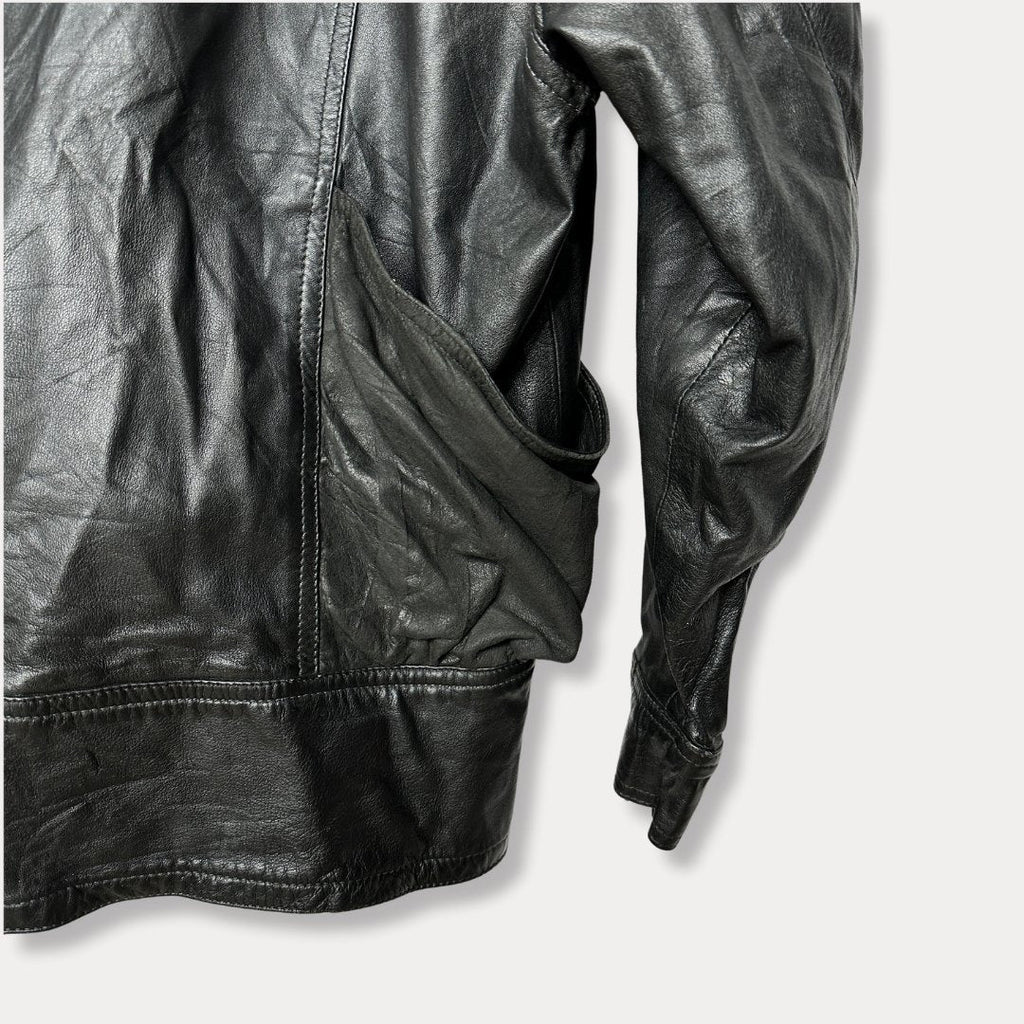 Vintage Birdsville Genuine Leather Jacket Small - Funkify