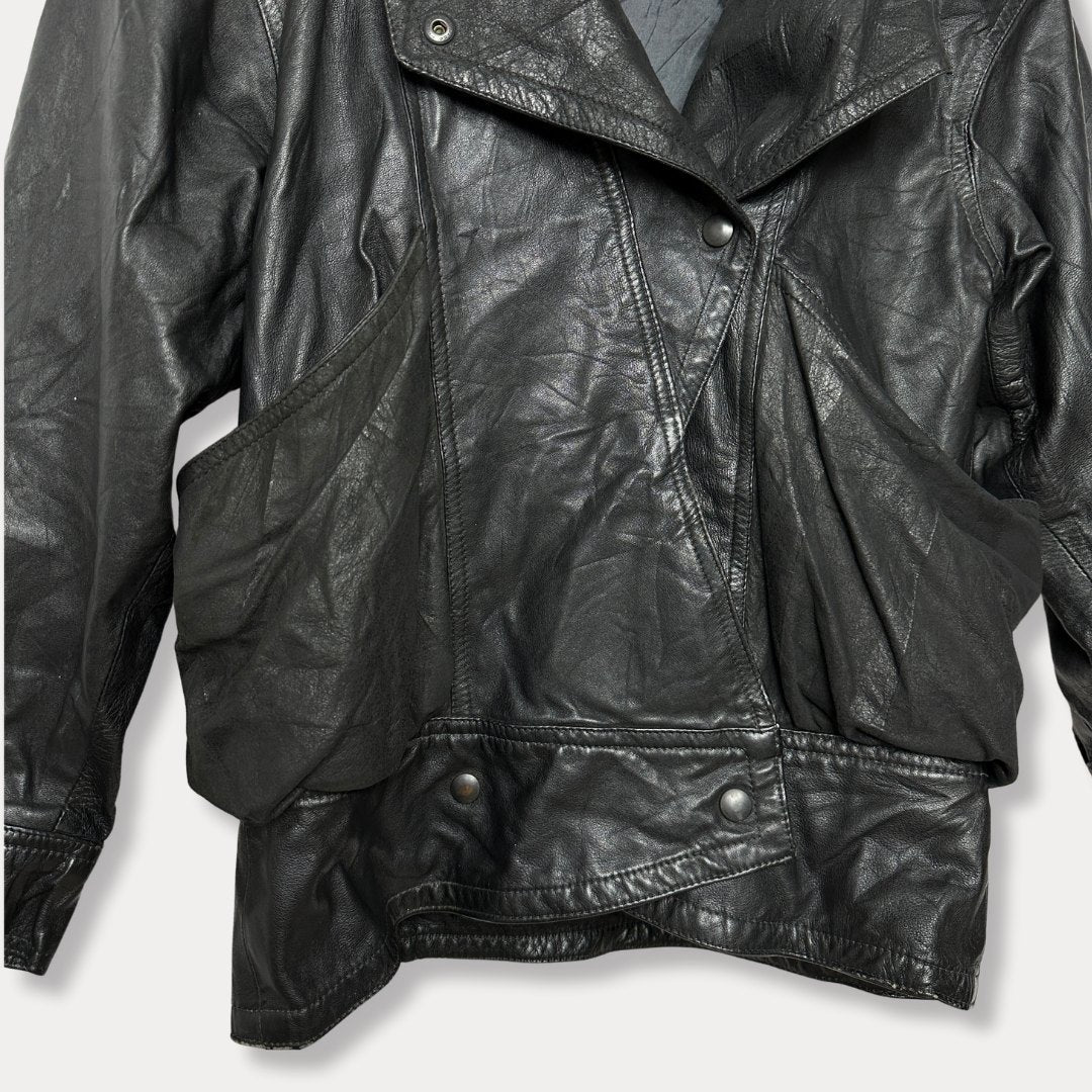 Vintage Birdsville Genuine Leather Jacket Small - Funkify