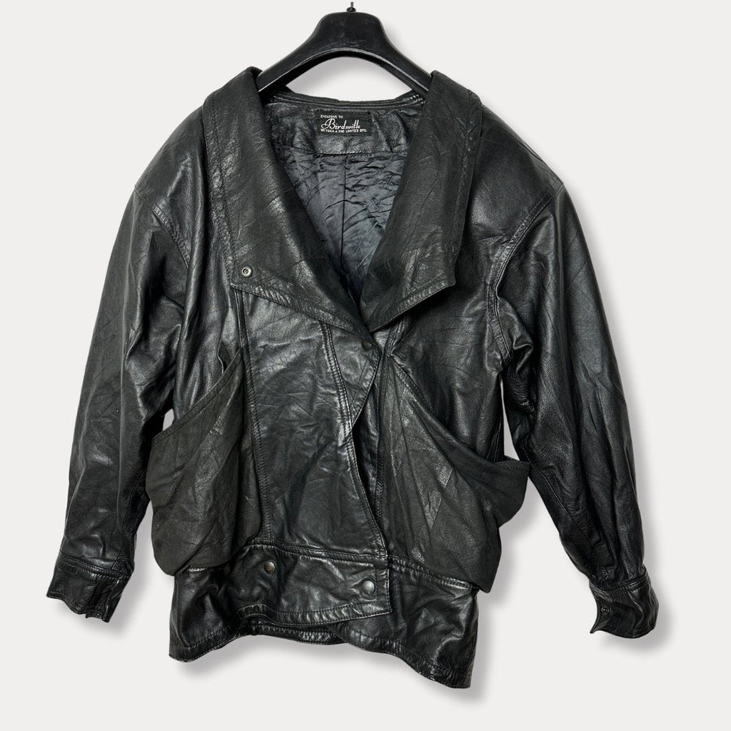 Vintage Birdsville Genuine Leather Jacket Small - Funkify