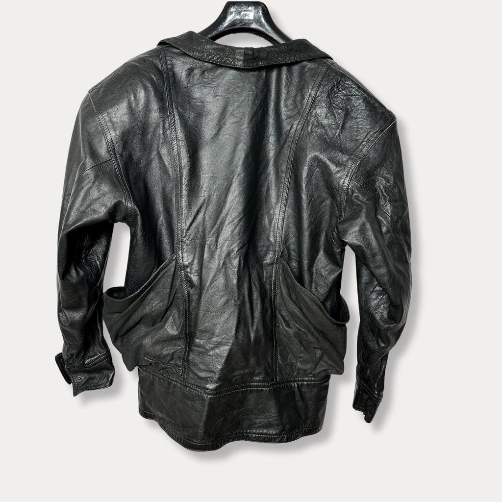 Vintage Birdsville Genuine Leather Jacket Small - Funkify