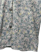 Vintage Blouse with Faux Pearl Collar Detail - Funkify