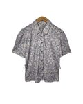 Vintage Blouse with Faux Pearl Collar Detail - Funkify