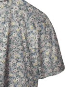 Vintage Blouse with Faux Pearl Collar Detail - Funkify