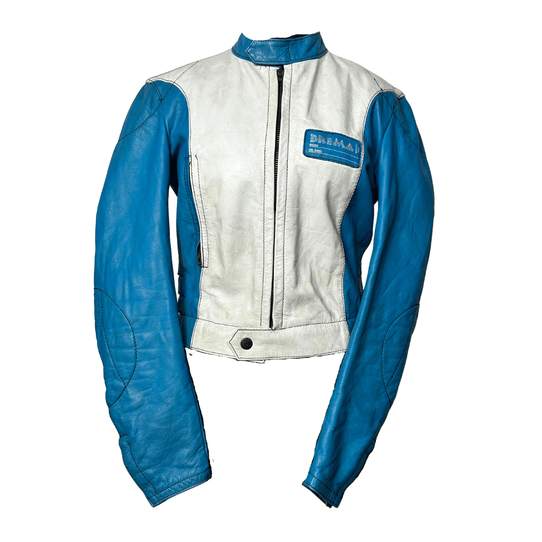 Vintage BMW Women's Leather Jacket - Funkify