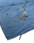 Vintage Bobbie Brooks Embroidered Denim Shirt 2XL - Funkify