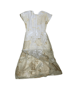 Vintage Boho Satin - Lined Maxi Dress - Funkify