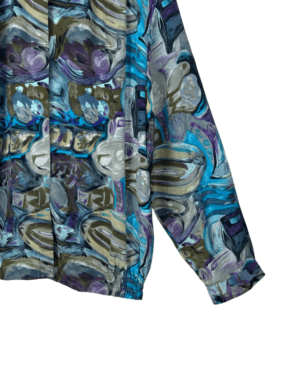 Vintage Bold Abstract Long - Sleeve Women's Shirt - Funkify
