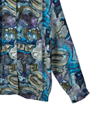 Vintage Bold Abstract Long - Sleeve Women's Shirt - Funkify