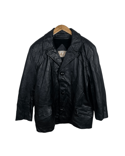 Vintage Bonds genuine leather jacket, size large