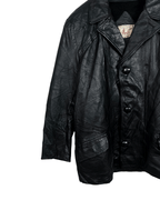 Vintage Bonds Genuine Leather Jacket - Large - Funkify