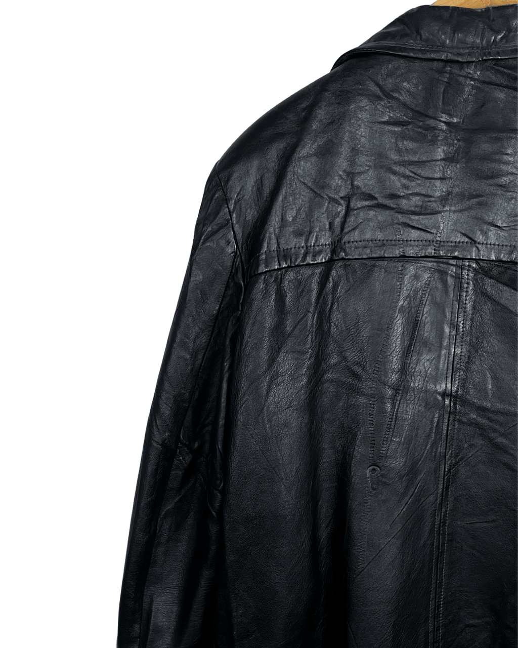 Vintage Bonds Genuine Leather Jacket - Large - Funkify