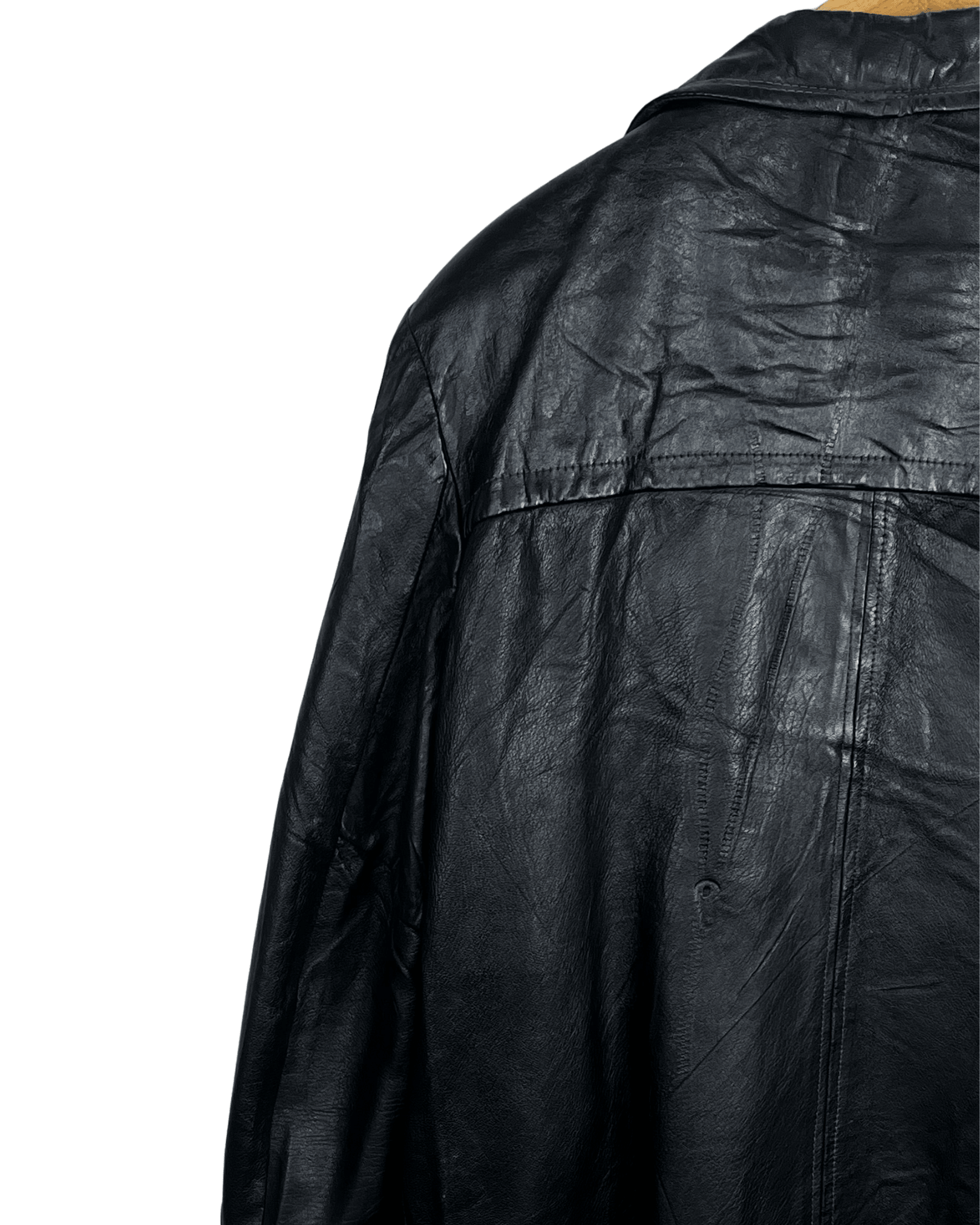 Vintage Bonds Genuine Leather Jacket - Large - Funkify