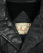 Vintage Bonds Genuine Leather Jacket - Large - Funkify