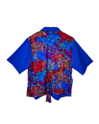 Vintage Bonworth Blouse with Back Cinch Tie - Women's Large - Funkify