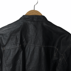 Vintage Burk’s Bay Distressed Genuine Leather Jacket Large - Funkify